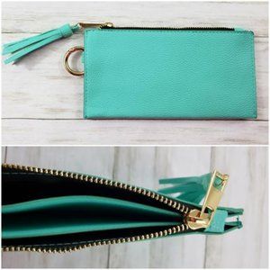 New Women's Simple Tassel Zippered Wallet